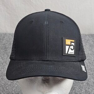 UNRL Trucker Hat Black Mesh Snapback Cap Bituminous Roadways 75 Years Golfcore